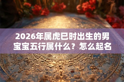2026年属虎巳时出生的男宝宝五行属什么？怎么起名？