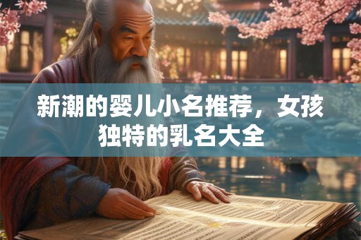 新潮的婴儿小名推荐，女孩独特的乳名大全