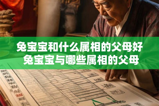 兔宝宝和什么属相的父母好 兔宝宝与哪些属相的父母最般配