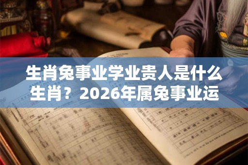 生肖兔事业学业贵人是什么生肖？2026年属兔事业运势如何？