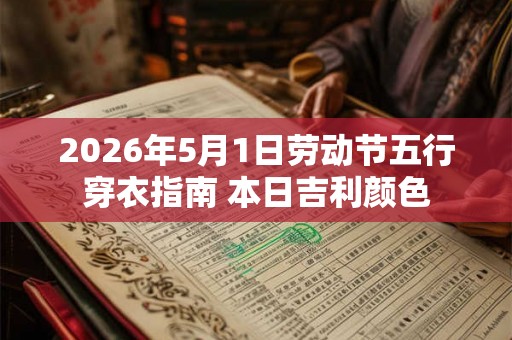 2026年5月1日劳动节五行穿衣指南 本日吉利颜色 2026年5月1日劳动节五行穿衣指南 本日吉利颜色