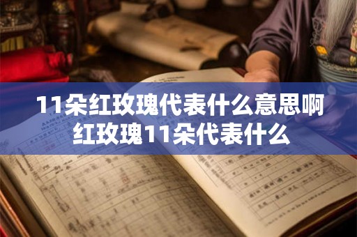 11朵红玫瑰代表什么意思啊 红玫瑰11朵代表什么