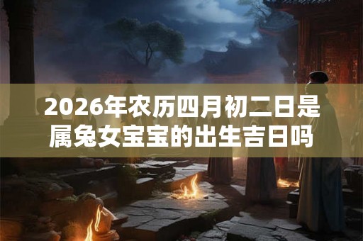 2026年农历四月初二日是属兔女宝宝的出生吉日吗