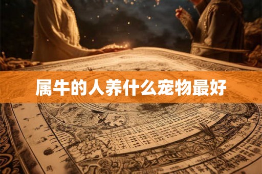 属牛的人养什么宠物最好 属牛的人养什么宠物最好
