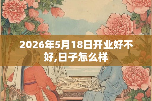 2026年5月18日开业好不好,日子怎么样