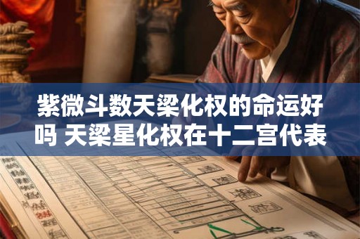 紫微斗数天梁化权的命运好吗 天梁星化权在十二宫代表什么
