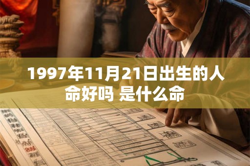 1997年11月21日出生的人命好吗 是什么命