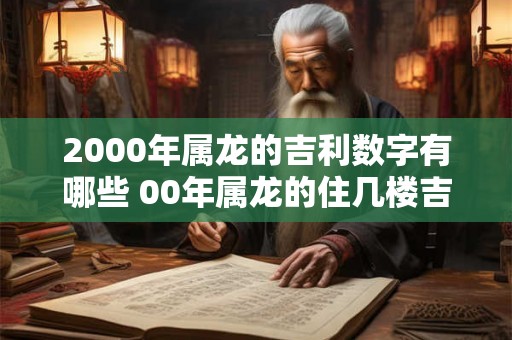 2000年属龙的吉利数字有哪些 00年属龙的住几楼吉利 2000年属龙的吉利数字有哪些 00年属龙的住几楼吉利
