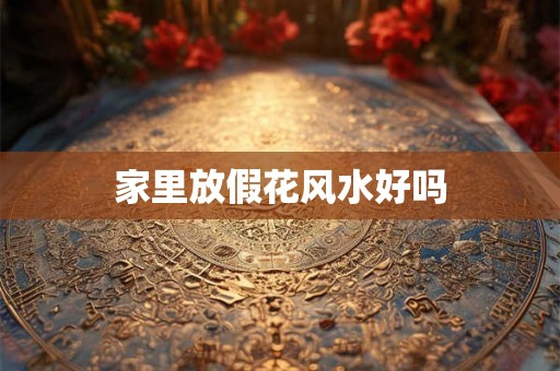 家里放假花风水好吗