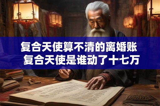 复合天使算不清的离婚账  复合天使是谁动了十七万的婚姻