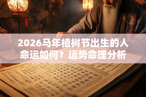 2026马年植树节出生的人命运如何？运势命理分析