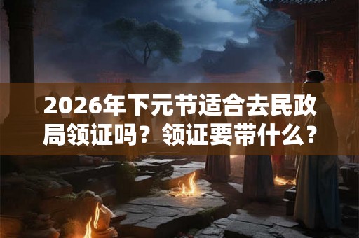 2026年下元节适合去民政局领证吗？领证要带什么？