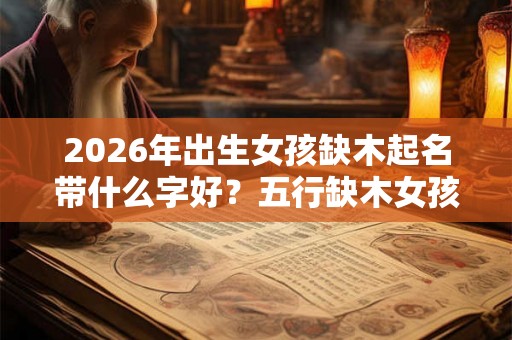 2026年出生女孩缺木起名带什么字好？五行缺木女孩起名大全