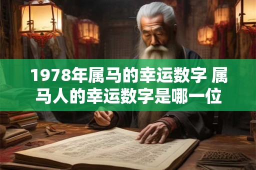 1978年属马的幸运数字 属马人的幸运数字是哪一位 1978年属马的幸运数字 属马人的幸运数字是哪一位