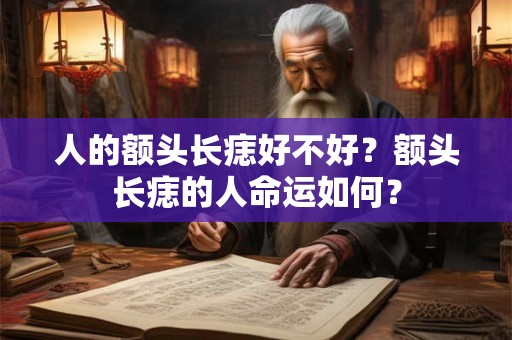 人的额头长痣好不好？额头长痣的人命运如何？