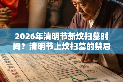 2026年清明节新坟扫墓时间？清明节上坟扫墓的禁忌？