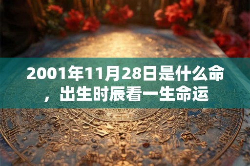 2001年11月28日是什么命,出生时辰看一生命运 2001年11月28日是什么命,出生时辰看一生命运