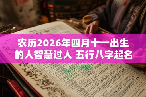 农历2026年四月十一出生的人智慧过人 五行八字起名参考 农历2026年四月十一出生的人智慧过人 五行八字起名参考