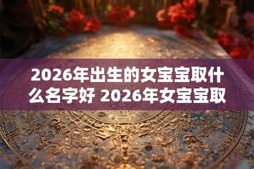 2026年出生的女宝宝取什么名字好 2026年女宝宝取什么名字 2026年出生的女宝宝取什么名字好 2026年女宝宝取什么名字