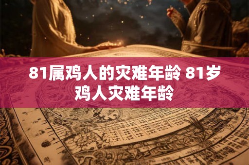 81属鸡人的灾难年龄 81岁鸡人灾难年龄 81属鸡人的灾难年龄 81岁鸡人灾难年龄