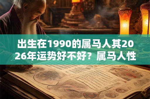 出生在1990的属马人其2026年运势好不好?属马人性格如何? 出生在1990的属马人其2026年运势好不好?属马人性格如何?