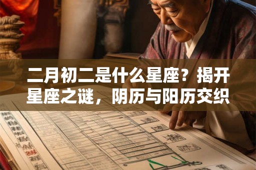 二月初二是什么星座？揭开星座之谜，阴历与阳历交织的猜想