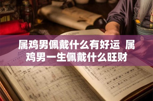属鸡男佩戴什么有好运  属鸡男一生佩戴什么旺财