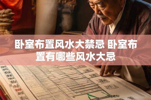 卧室布置风水大禁忌 卧室布置有哪些风水大忌