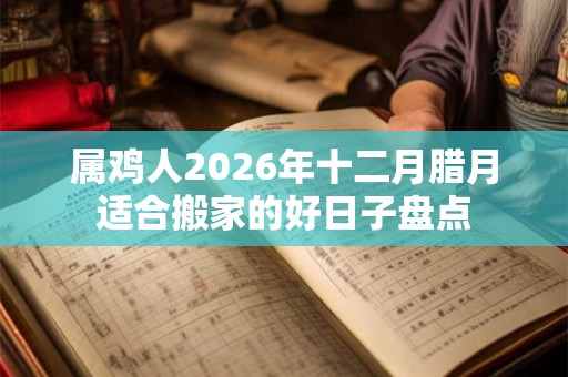 属鸡人2026年十二月腊月适合搬家的好日子盘点