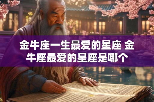 金牛座一生最爱的星座 金牛座最爱的星座是哪个 金牛座一生最爱的星座 金牛座最爱的星座是哪个