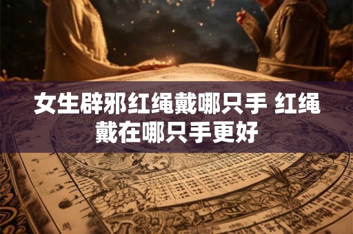 女生辟邪红绳戴哪只手 红绳戴在哪只手更好
