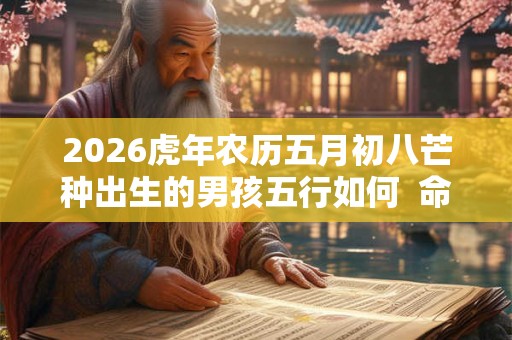 2026虎年农历五月初八芒种出生的男孩五行如何  命好不好