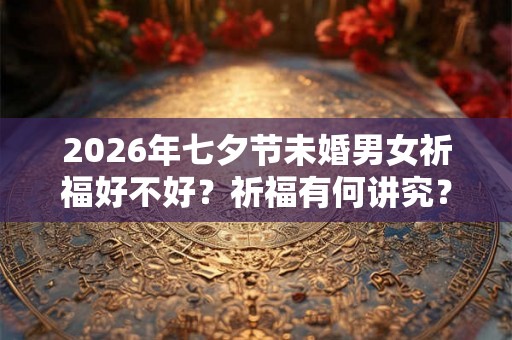 2026年七夕节未婚男女祈福好不好？祈福有何讲究？