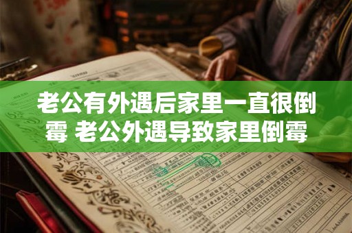 老公有外遇后家里一直很倒霉 老公外遇导致家里倒霉 老公有外遇后家里一直很倒霉 老公外遇导致家里倒霉