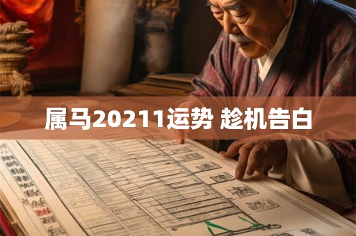 属马20211运势 趁机告白