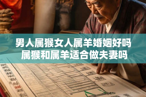 男人属猴女人属羊婚姻好吗 属猴和属羊适合做夫妻吗