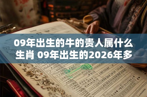 09年出生的牛的贵人属什么生肖 09年出生的2026年多大