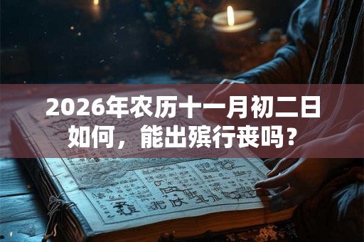 2026年农历十一月初二日如何，能出殡行丧吗？