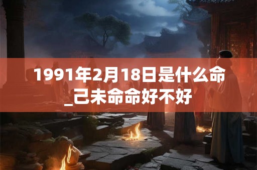 1991年2月18日是什么命_己未命命好不好