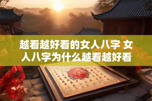 越看越好看的女人八字 女人八字为什么越看越好看 越看越好看的女人八字 女人八字为什么越看越好看