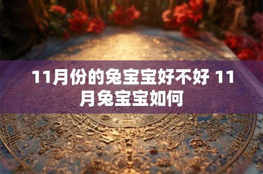 11月份的兔宝宝好不好 11月兔宝宝如何