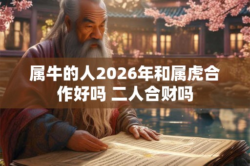 属牛的人2026年和属虎合作好吗 二人合财吗