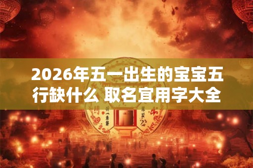 2026年五一出生的宝宝五行缺什么 取名宜用字大全集