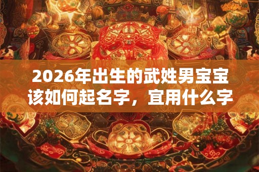 2026年出生的武姓男宝宝该如何起名字，宜用什么字。
