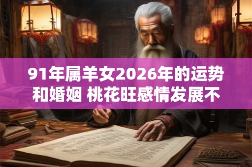 91年属羊女2026年的运势和婚姻 桃花旺感情发展不错 91年属羊女2026年的运势和婚姻 桃花旺感情发展不错