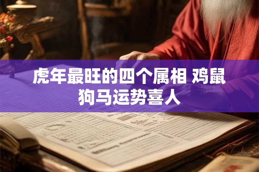 虎年最旺的四个属相 鸡鼠狗马运势喜人 虎年最旺的四个属相 鸡鼠狗马运势喜人