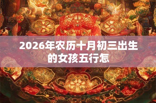 2026年农历十月初三出生的女孩五行怎
