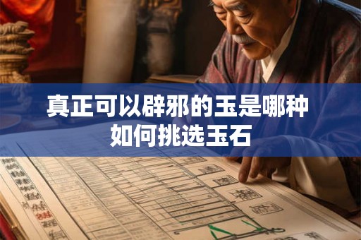 真正可以辟邪的玉是哪种 如何挑选玉石