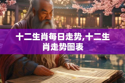 十二生肖每日走势,十二生肖走势图表