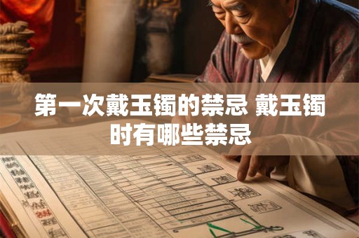 第一次戴玉镯的禁忌 戴玉镯时有哪些禁忌